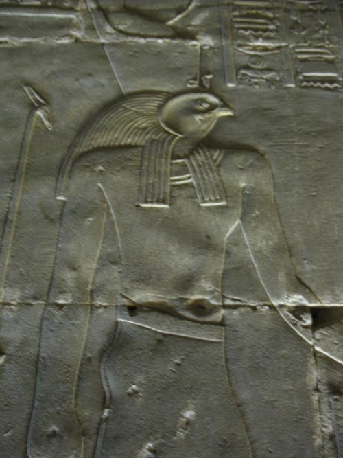 Horus Relief, Edfu Temple, Edfu, Egypt