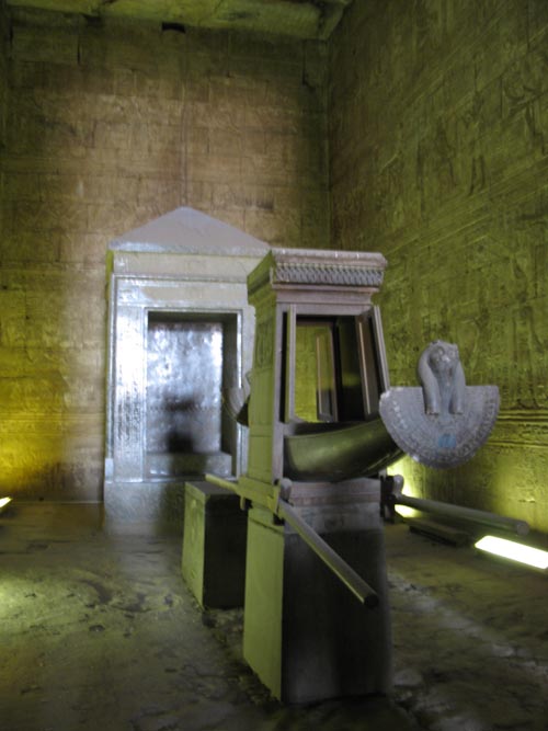 Inner Sanctuary, Edfu Temple, Edfu, Egypt