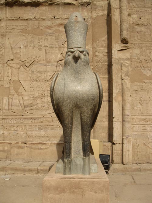 Horus Statue, Edfu Temple, Edfu, Egypt