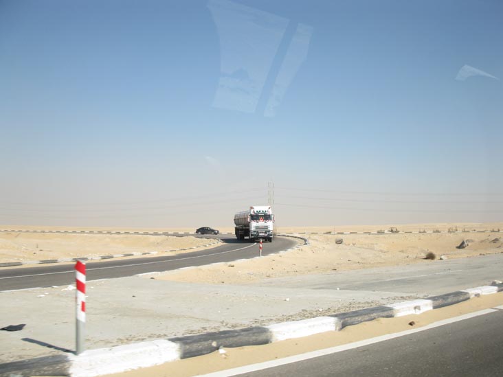 Highway 33 Near Suez Canal, Sinai, Egypt