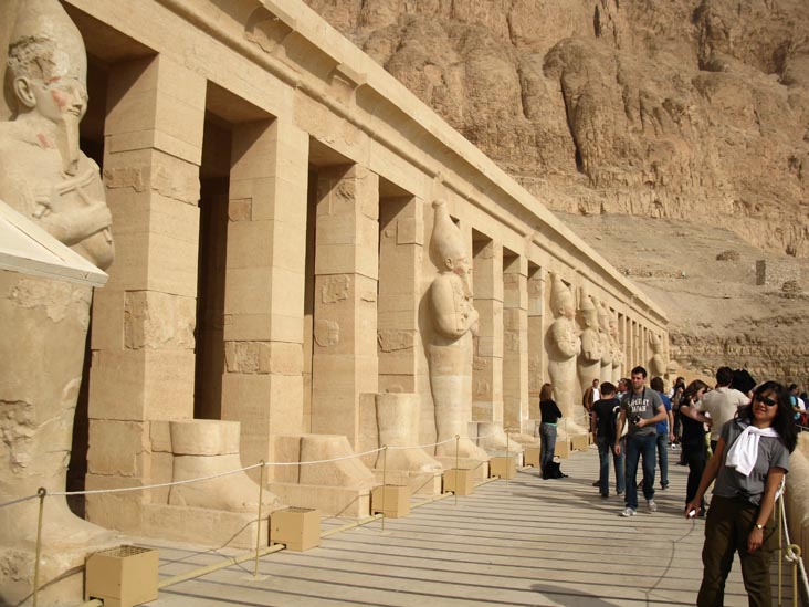 Temple of Queen Hatshepsut, Deir el-Bahari, West Bank, Luxor, Egypt