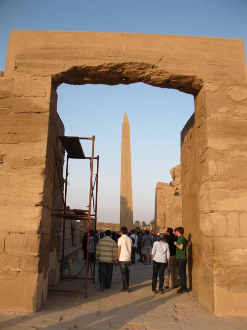 Obelisk, Temple of Amun, Karnak Temple Complex, Luxor, Egypt