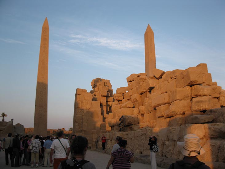 Obelisks, Temple of Amun, Karnak Temple Complex, Luxor, Egypt
