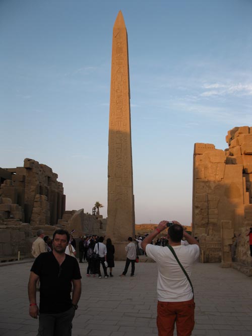 Obelisk, Temple of Amun, Karnak Temple Complex, Luxor, Egypt