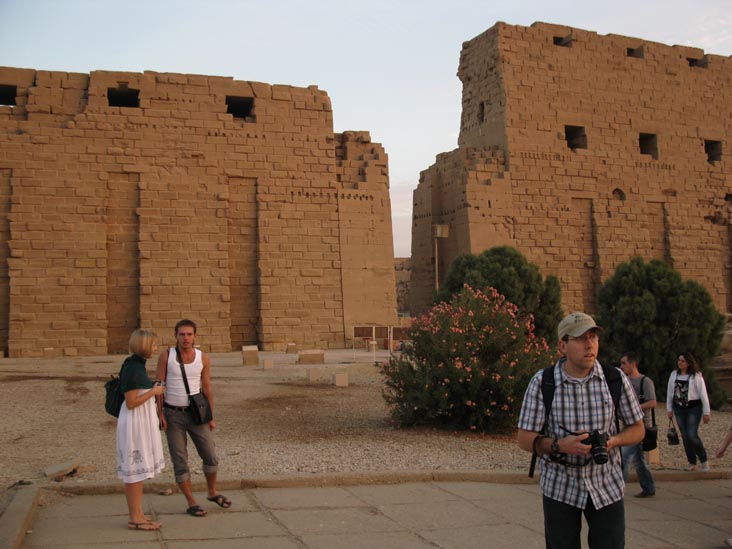 First Pylon, Temple of Amun, Karnak Temple Complex, Luxor, Egypt