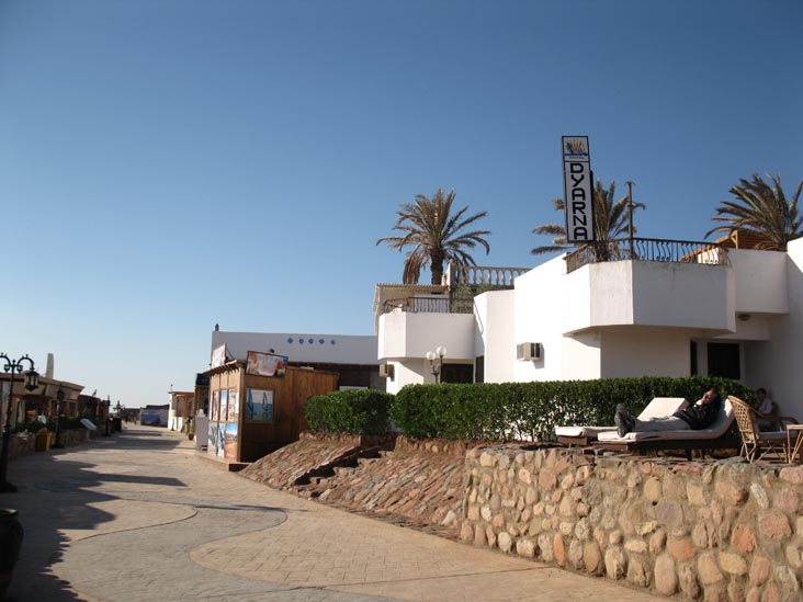View From Seaside Promenade, Dyarna Hotel, Dahab, Sinai, Egypt