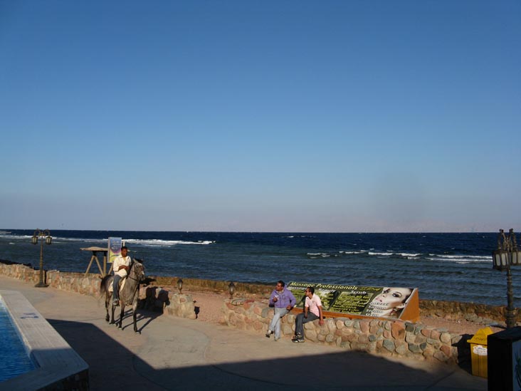 Red Sea Waterfront From Dyarna Hotel, Dahab, Sinai, Egypt
