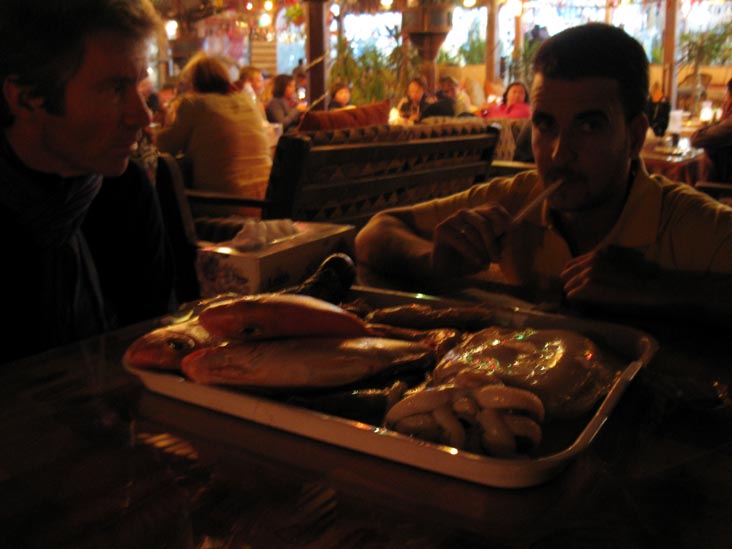 Fish Selection, El Fanar Restaurant, Masbat, Dahab, Sinai, Egypt
