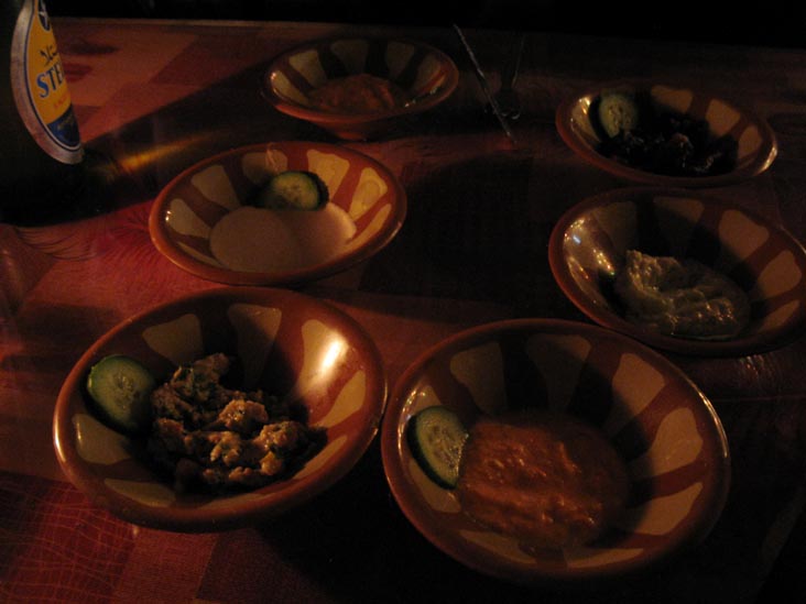 Mezze Platter, El Fanar Restaurant, Masbat, Dahab, Sinai, Egypt