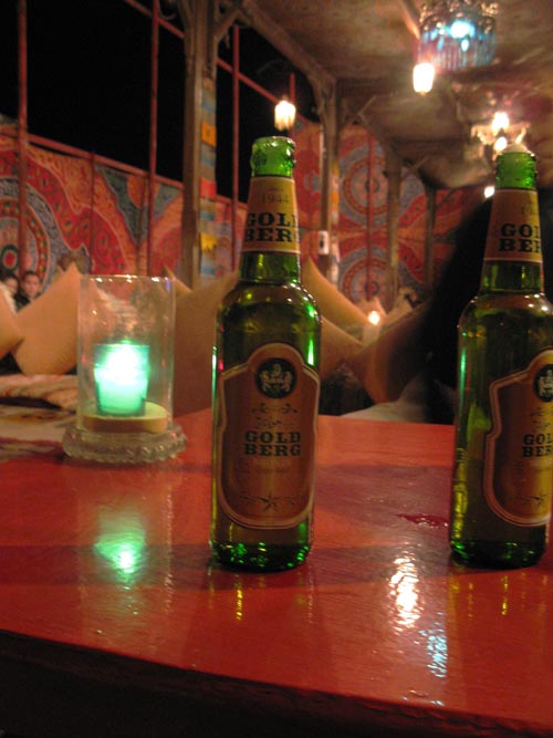 Goldberg Beer, Funny Mummy Restaurant, Mashraba, Dahab, Sinai, Egypt