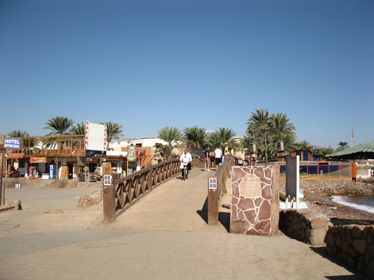 Dahab Bridge, Masbat Waterfront Promenade, Dahab, Sinai, Egypt