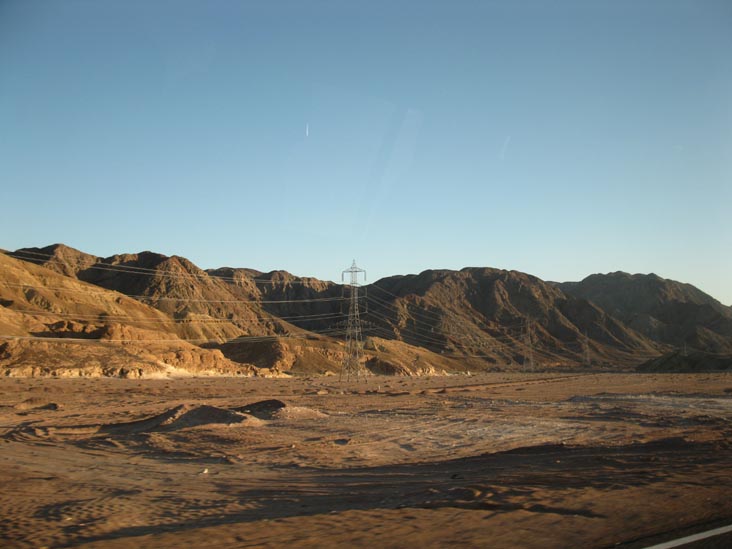 Highway 66 Between Nuweiba and Dahab, Sinai, Egypt