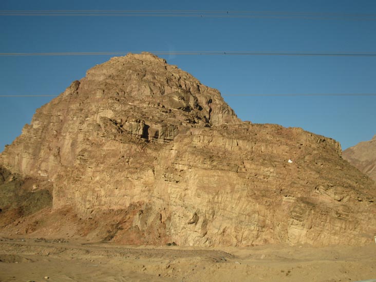 Highway 66 Between Dahab and Nuweiba, Sinai, Egypt