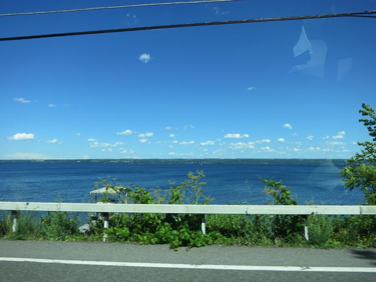 Cayuga Lake From New York State Route 89 East of Seneca Falls, July 1, 2012