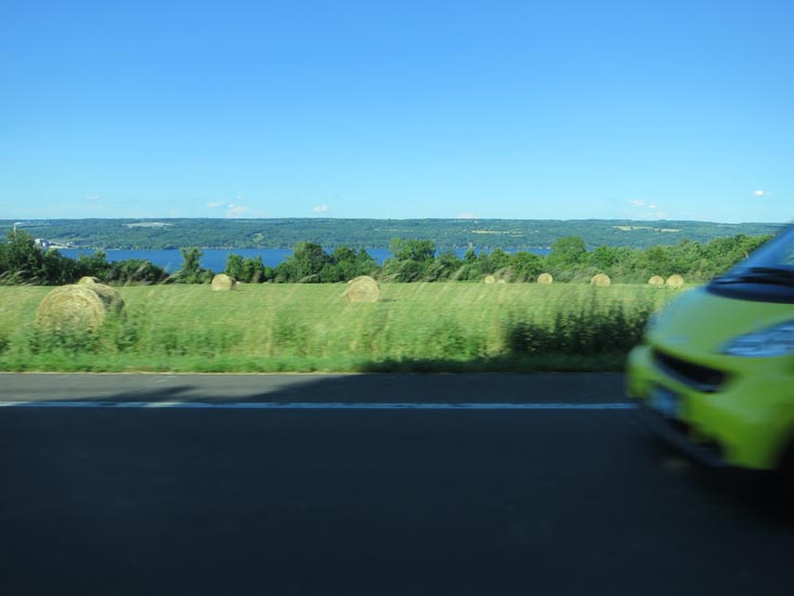 Cayuga Lake From New York State Route 89 Near Trumansburg, New York, July 1, 2012