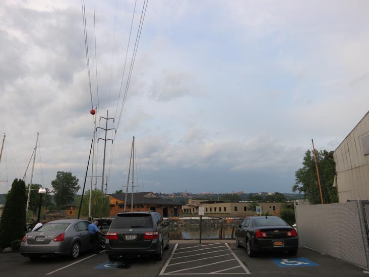 View Toward Downtown From The BoatYard Grill, 525 Taughannock Boulevard, Ithaca, New York