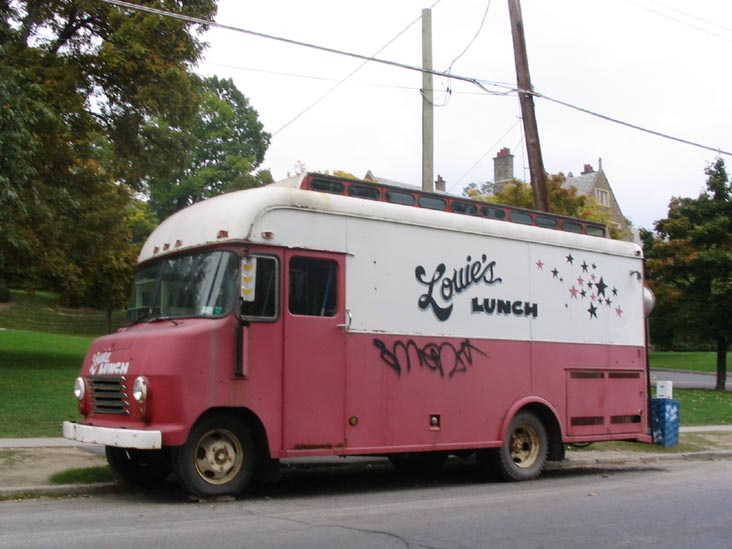 Louie's Lunch Truck, Cornell University, Ithaca, New York