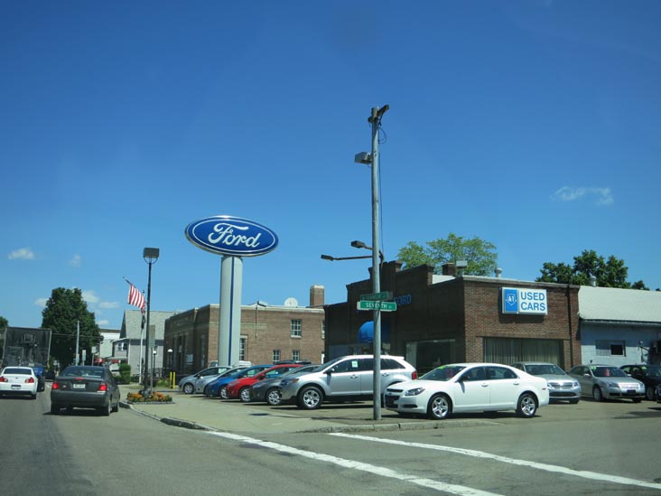 Specchio Ford, 602 North Franklin Street/New York State Route 14 at 7th Street, Watkins Glen, New York, July 2, 2012