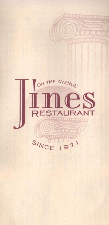 Jines Restaurant, 658 Park Avenue, Rochester, New York