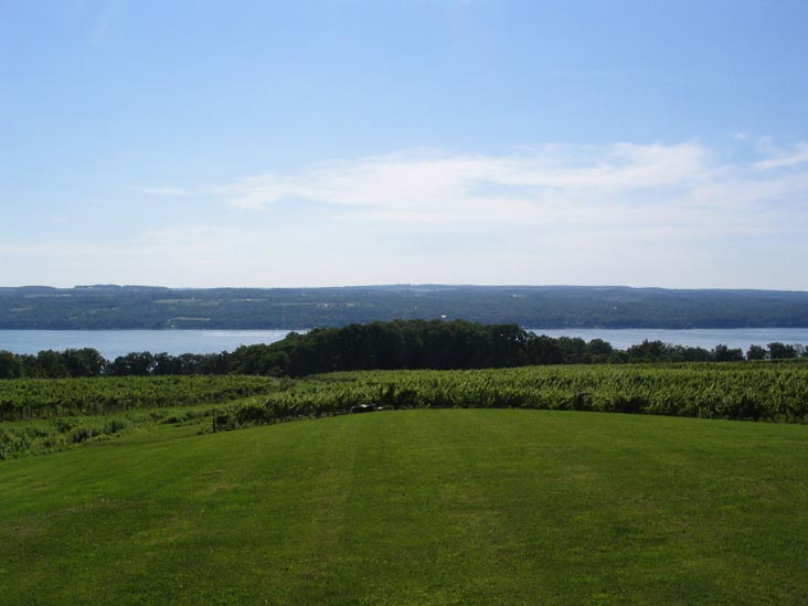 Seneca Lake From Standing Stone Vineyards, 9934 Route 414, Hector, New York, July 16, 2006