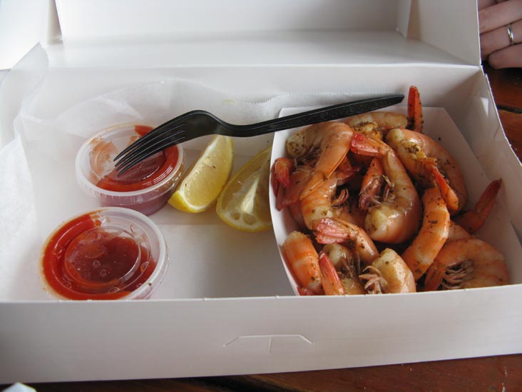 Peel and Eat Shrimp, Star Fish Company, 12306 46th Avenue West, Cortez, Florida, November 9, 2009