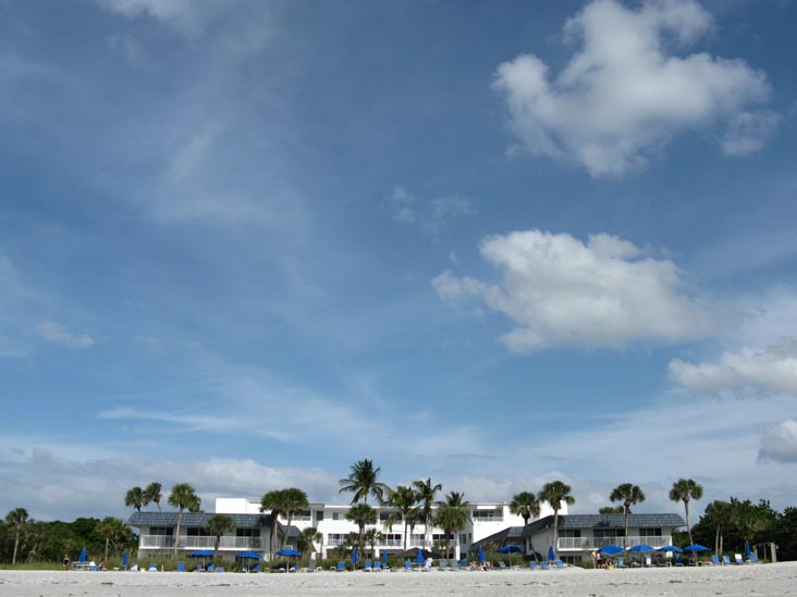 Four Winds Beach Resort From Longboat Key Beach, Longboat Key, Florida, November 8, 2009