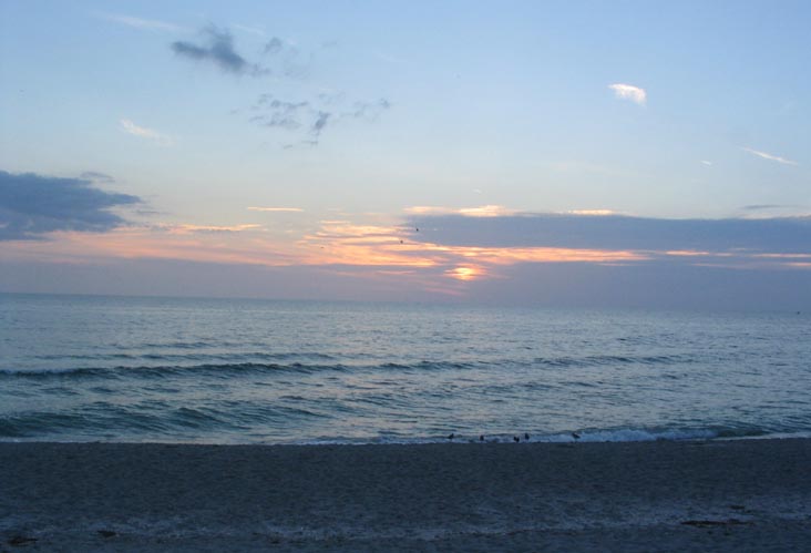 Sunset from Longboat Key, Florida, November 11, 2004