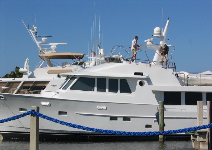 Yacht, Longboat Key Moorings, Longboat Key, Florida