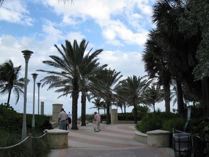 Beach Walk at 15th Street, South Beach, Miami, Florida