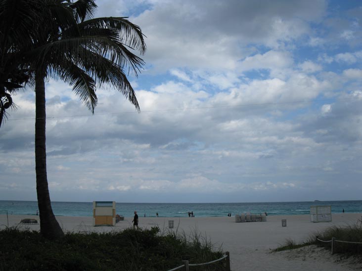 Beach Walk Near Lummus Park, South Beach, Miami, Florida