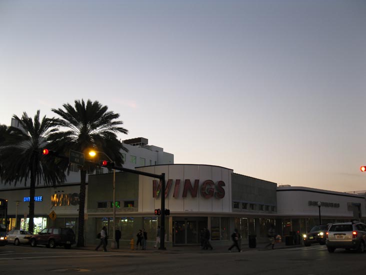Collins Avenue and Lincoln Road, NW Corner, South Beach, Miami, Florida