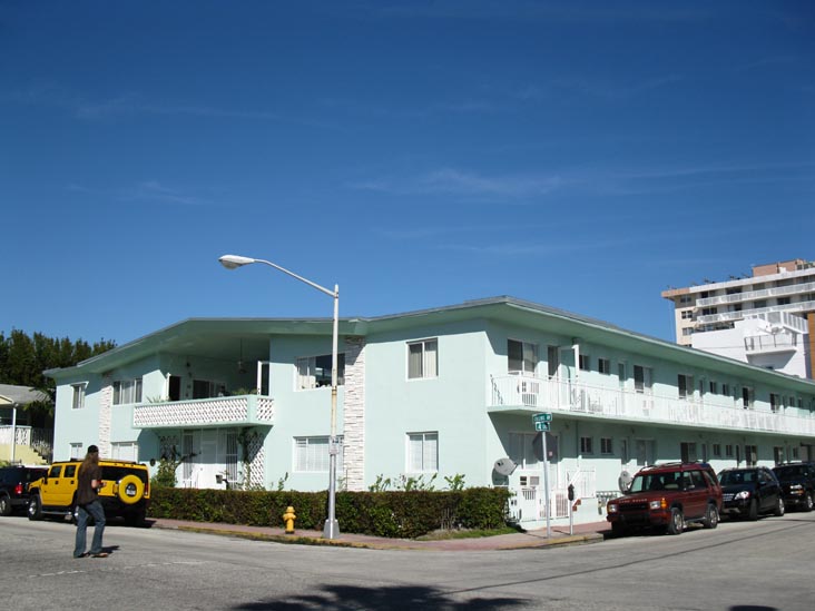 Collins Avenue and 4th Street, NE Corner, South Beach, Miami, Florida