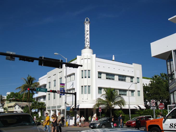 Collins Avenue and 8th Street, NE Corner, South Beach, Miami, Florida