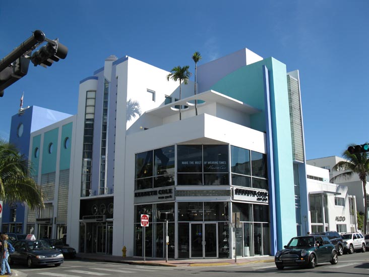 Collins Avenue and 8th Street, SE Corner, South Beach, Miami, Florida