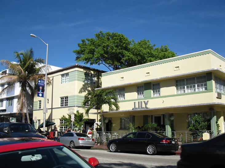 Chesterfield Hotel/Lily-Leon Hotel, 835-841 Collins Avenue, South Beach, Miami, Florida