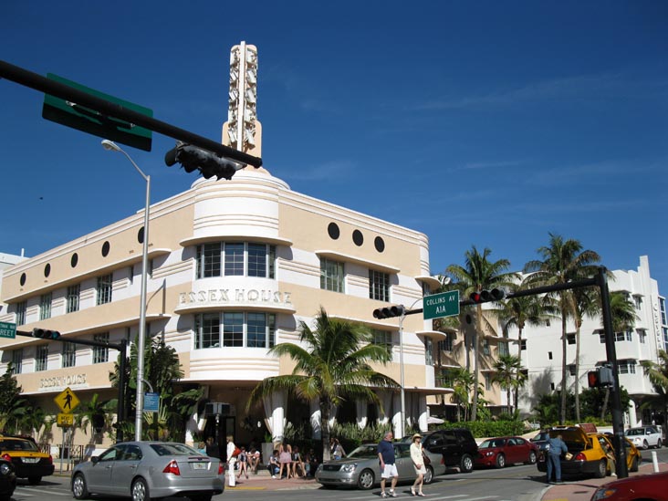 Essex House Hotel, 1001 Collins Avenue and 10th Street, NE Corner, South Beach, Miami, Florida