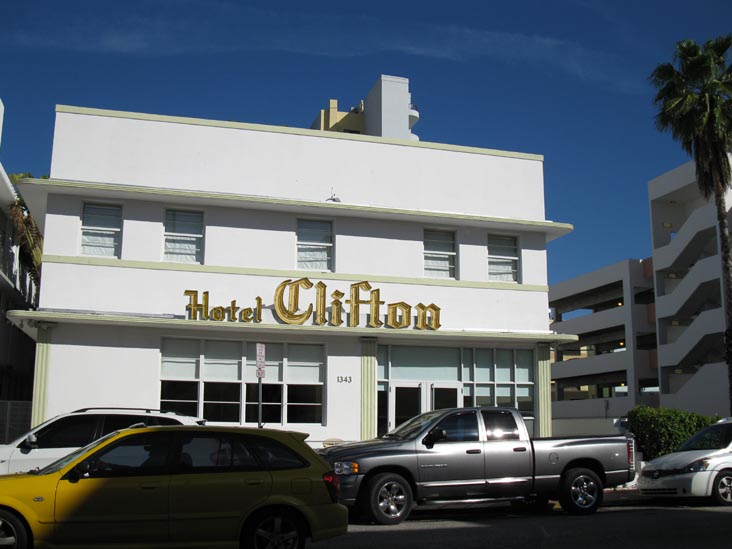 Clifton Hotel, 1343 Collins Avenue, South Beach, Miami, Florida