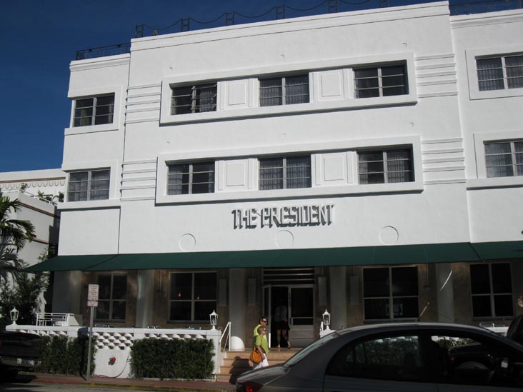The President Hotel, 1423 Collins Avenue, South Beach, Miami, Florida