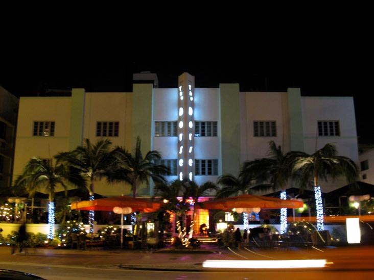 The Dorset Hotel, 1720 Collins Avenue, South Beach, Miami, Florida