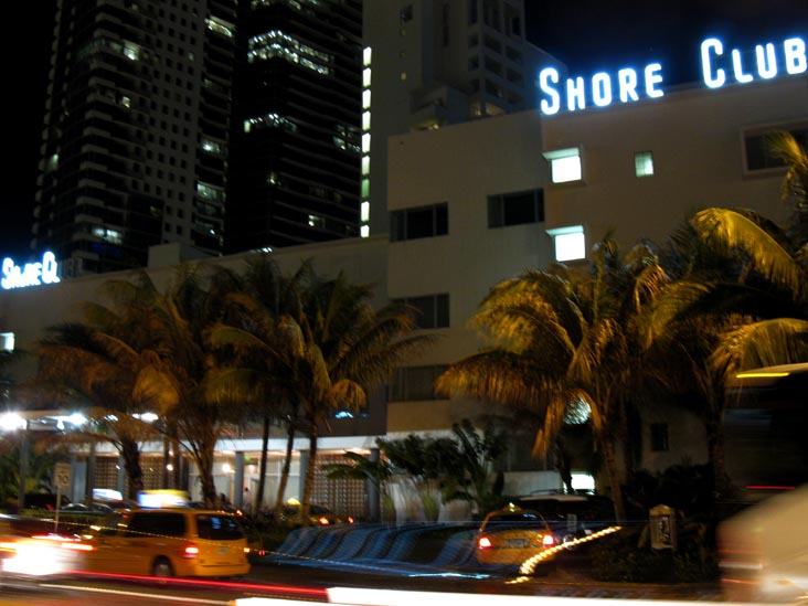 Shore Club South Beach, East Side of Collins Avenue at 19th Street, South Beach, Miami, Florida