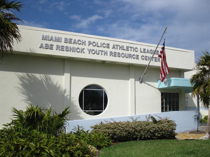 Miami Beach Police Athletic League Abe Resnick Youth Resource Center, 999 11th Street, South Beach, Miami, Florida