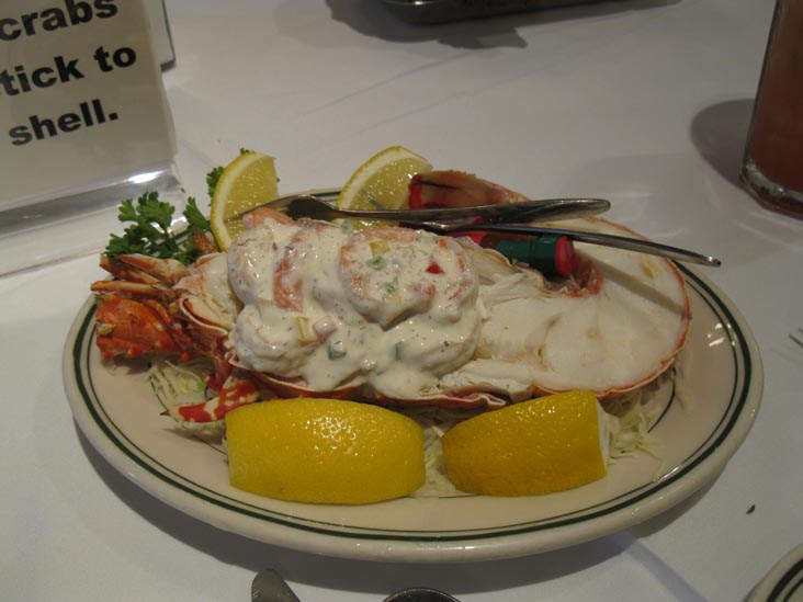 Chilled Florida Lobster Appetizer, Joe's Stone Crab, 11 Washington Avenue, South Beach, Miami, Florida