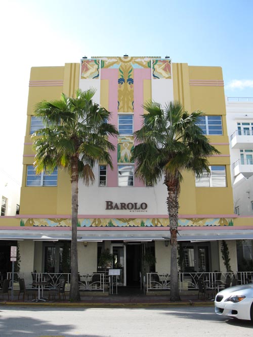 Barolo Ristorante, 444 Ocean Drive, South Beach, Miami, Florida