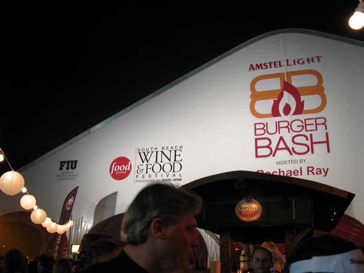 Burger Bash, South Beach Wine & Food Festival, South Beach, Miami, Florida, February 25, 2010