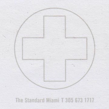 Post-It Note, The Standard, 40 Island Avenue, Miami Beach, Florida
