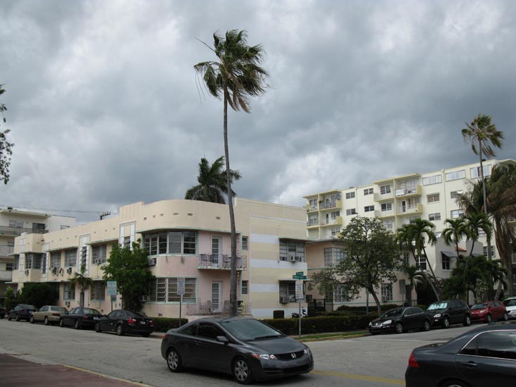 Pennsylvania Avenue and 7th Street, NW Corner, West of Washington Avenue, South Beach, Miami, Florida
