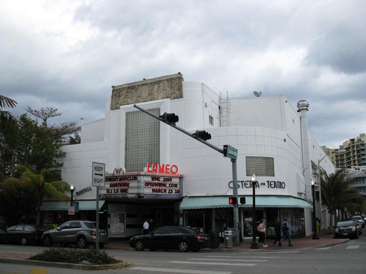 Cameo Theatre, 1445 Washington Avenue, South Beach, Miami, Florida