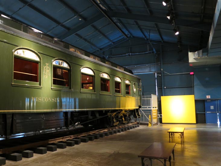 Wisconsin Rail Car, Circus Museum, The Ringling, Sarasota, Florida, November 7, 2013