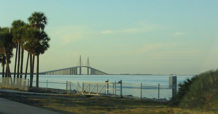 Sunshine Skyway Approaching From the South, Tampa-St. Petersburg, Florida, November 13, 2004