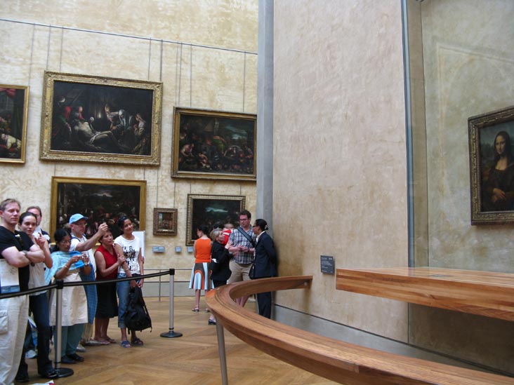La Joconde (Mona Lisa), Leonardo da Vinci, Room 6, Denon Wing, Musée du Louvre, Paris, France